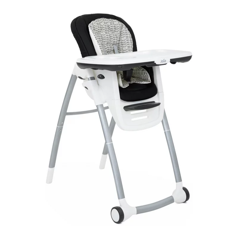 Black and white high chair discount