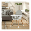 Koo-Di Duo Wooden Highchair - Grey and Beech 8