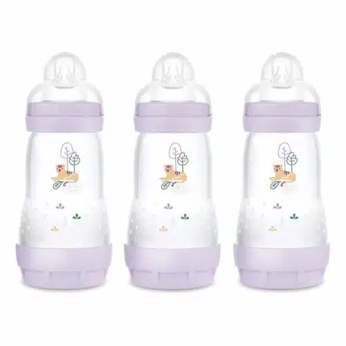 MAM Easy Start Anti-Colic Bottle 260ml 3 Pack - Girl – Design May Vary