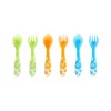 Munchkin 6 Pack of Multi-Coloured Spoons & Forks