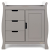 Obaby Stamford Sleigh Closed Changing Unit -Taupe Grey 2