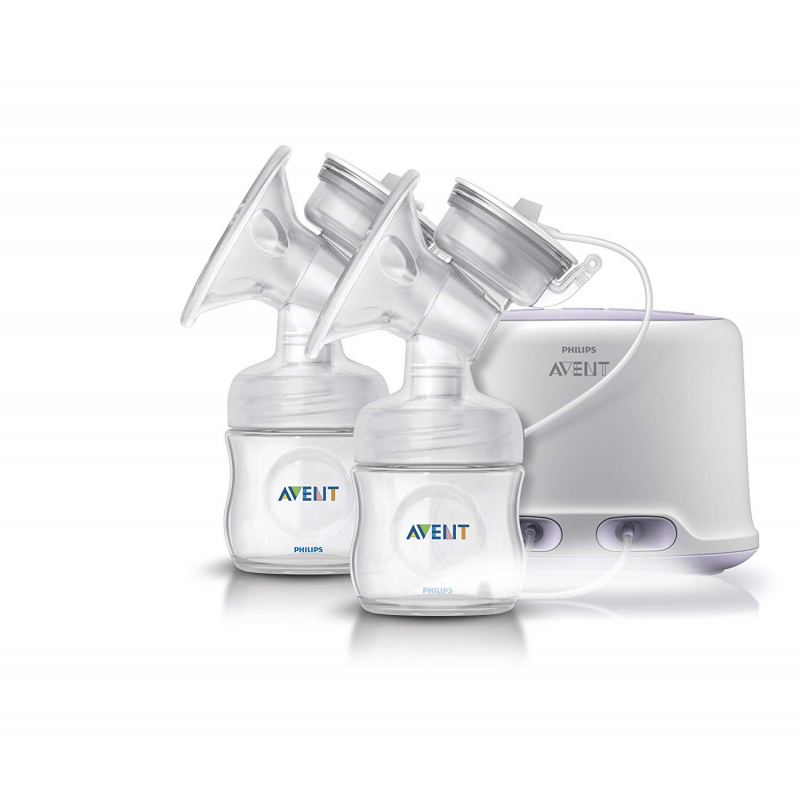 Philips Avent Natural Twin Electric Breast Pump SCF332/01 ...