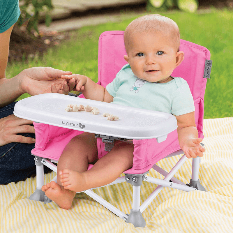 summer infant pop n sit pink