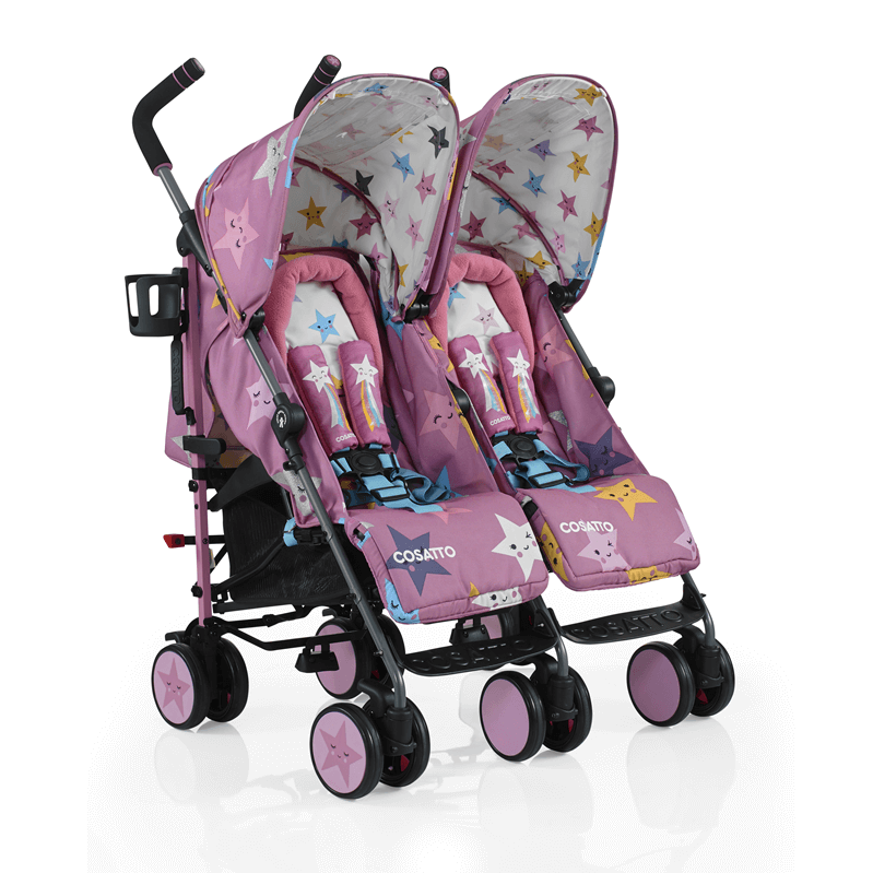 cosatto twin pushchair