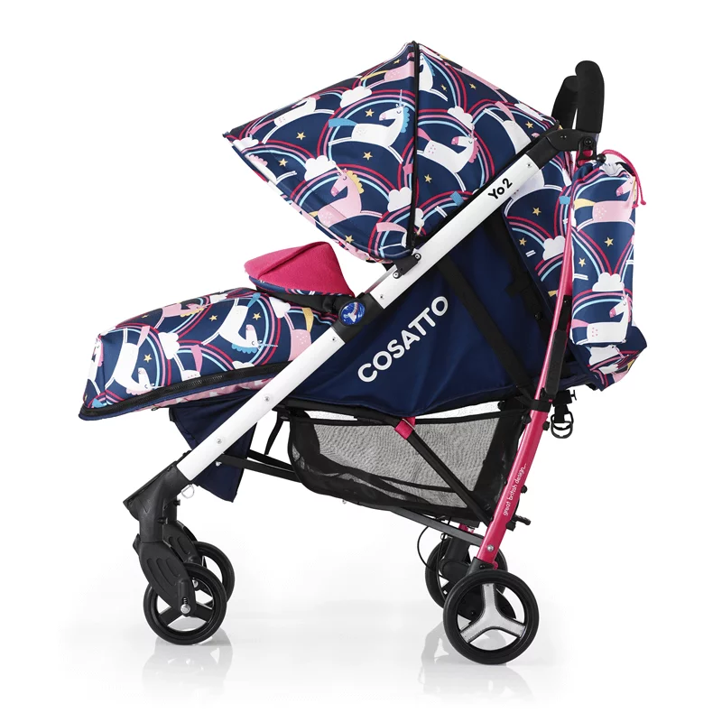 Cosatto Yo 2 Stroller Compact Pushchair Magic Unicorns