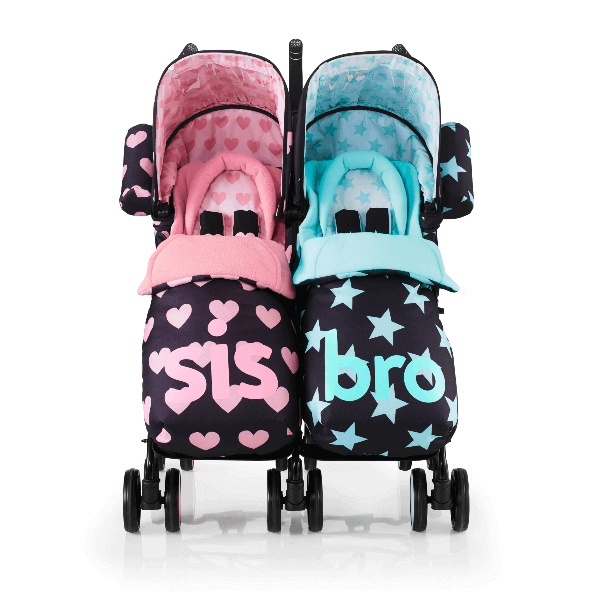 double pushchair cosatto