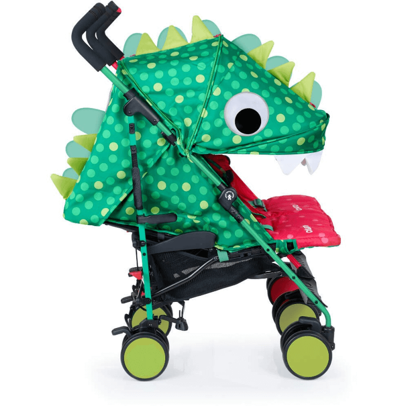 Dinomee and Mo Cosatto Supa Dupa Double/Twin Stroller Suitable from Birth