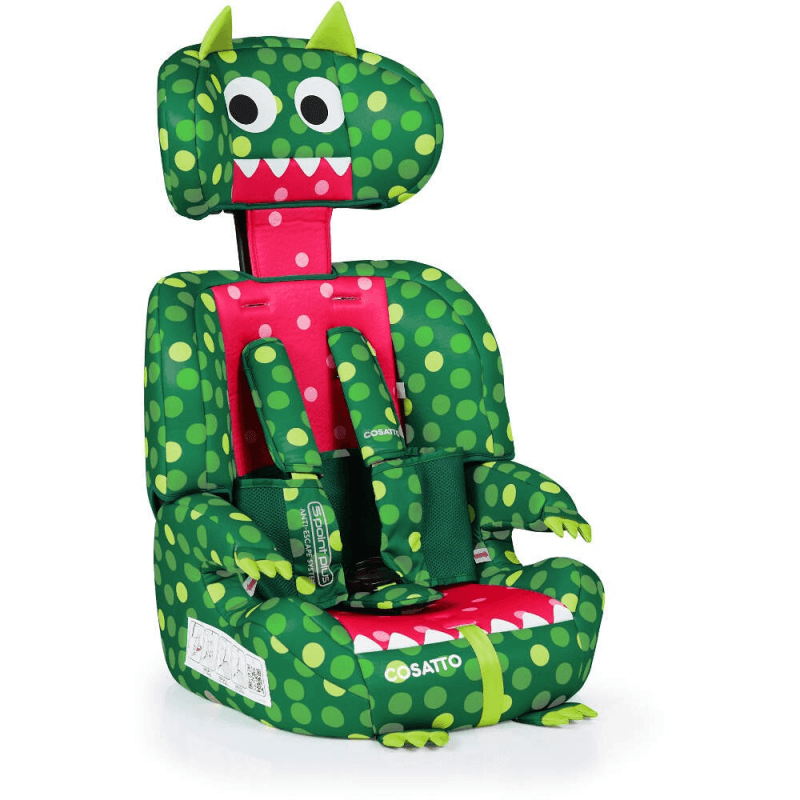 Cosatto Zoomi Group 1 2 3 Car Seat Dino MIghty Olivers BabyCare