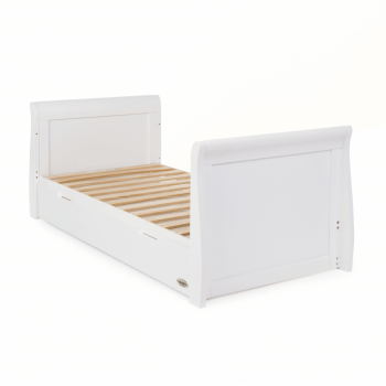 stamford classic sleigh cot bed