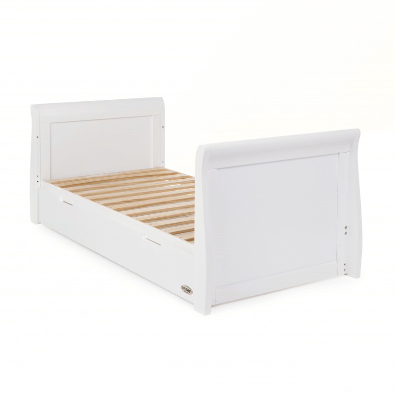 obaby stamford sleigh cot bed mattress