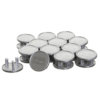 Dreambaby Silver UK Plug Socket Covers