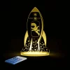 Aloka SleepyLights Nursery Light - Rocket 6