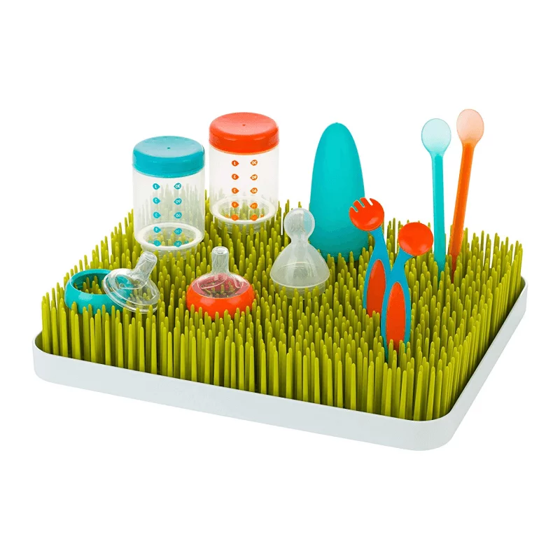 Boon Lawn Countertop Drying Rack in Green Olivers BabyCare