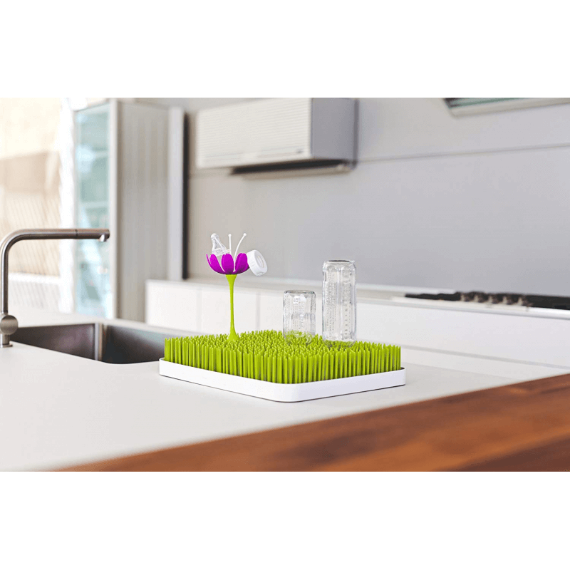 Boon Lawn Countertop Drying Rack In Green Olivers Babycare