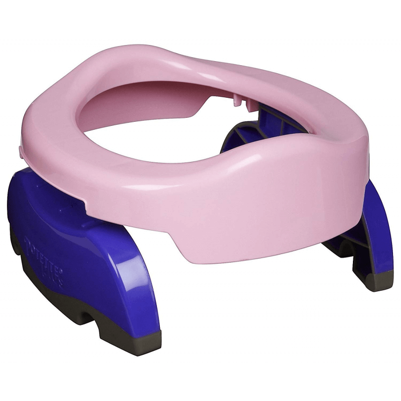 Purple Plus 3 liners Potette Plus Travel  Potty and Toilet Trainer Seat  Pink 