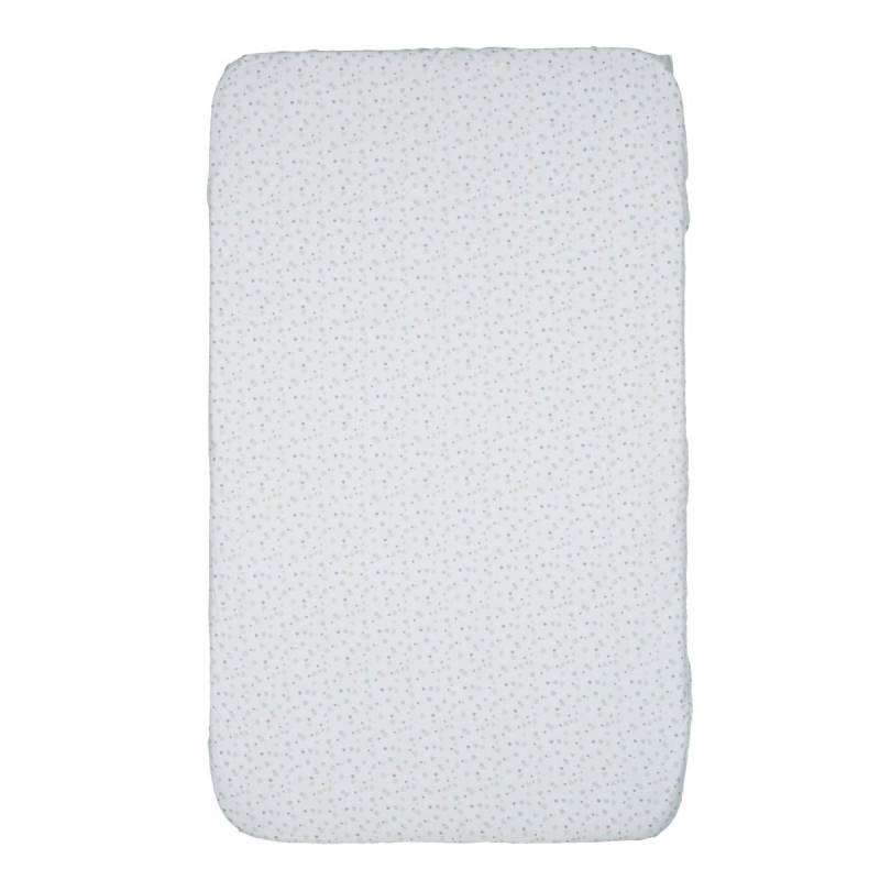 Chicco Next2Me Crib Set 2 Fitted Sheets Light Grey Olivers BabyCare