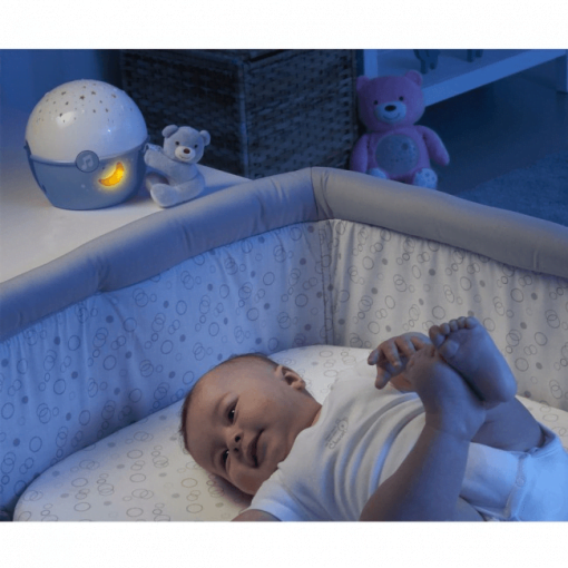 Chicco Next2Stars Projector For Next2Me Bedside Crib Blue Nightlight