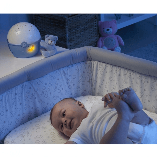 Chicco Next2Stars Projector For Next2Me Bedside Crib - Blue 2