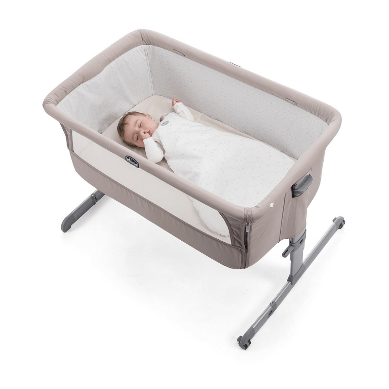 Chicco Sleeping Bag and Next2Me Fitted Sheet Set Delicacy