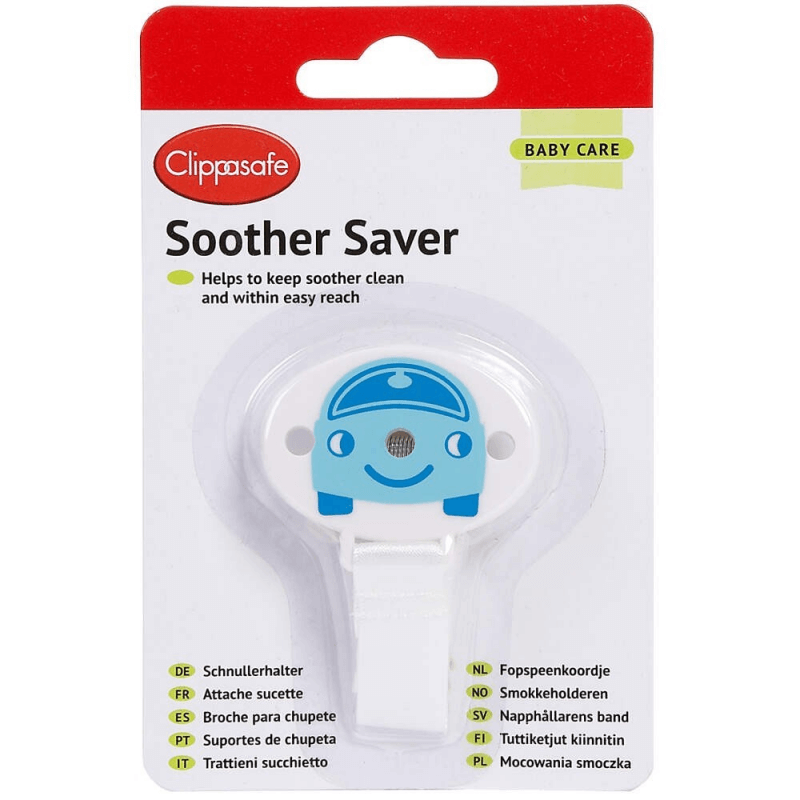 Clippasafe Dummy Saver - Blue Blue Unisex