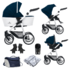 Venicci Pure 3 in 1 Travel System (9 Piece Bundle) - Storm