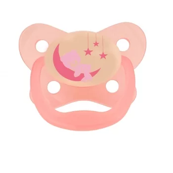 Dr Brown's PreVent Glow Soother 12+ Months - Pink 1