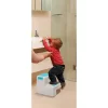 Dreambaby 2 Height Step Stool - White & Blue 1