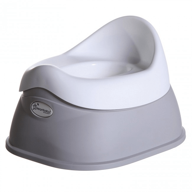 Dreambaby EZY Potty (with removable bowl) - Grey White / Grey