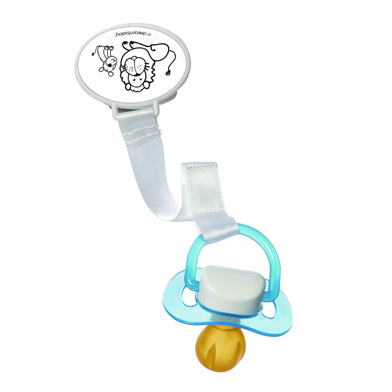 Dreambaby Pacifier Holder - Lion And Zebra 2 Pack 2