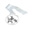 Dreambaby Pacifier Holder - Lion And Zebra 2 Pack 4