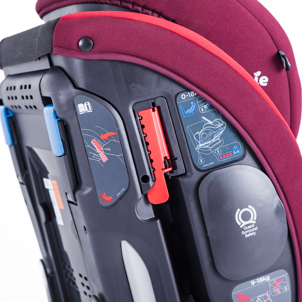 Joie Every Stage 0+/1/2/3 Car Seat - Salsa - Image 7