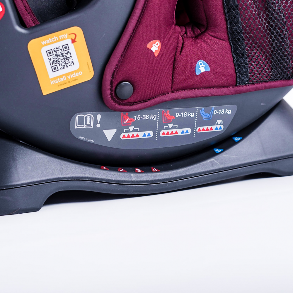 Joie Every Stage 0+/1/2/3 Car Seat - Salsa - Image 9