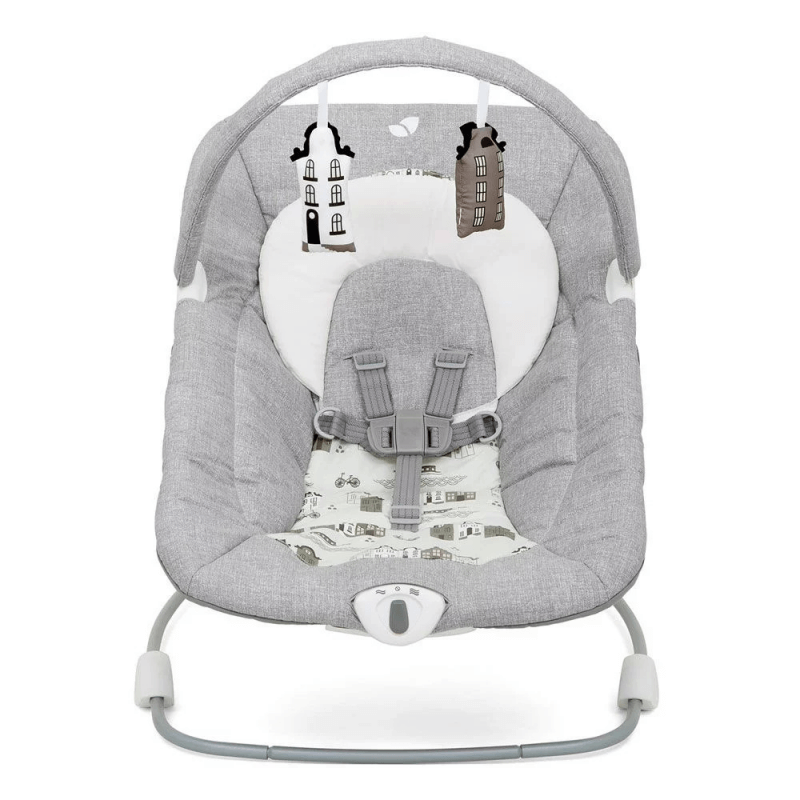 Joie Wish Bouncer - Petite City | Grey | Nursery | Bouncer