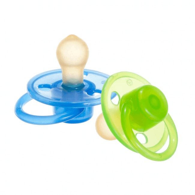 Junior Macare Silicone Soothers 0m+ - Assorted Multicoloured Unisex