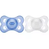 MAM Crystal 0+ Months Soother - Blue