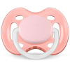 Philips Avent Free-Flow Soothers 6-18m - White Pink 1