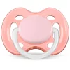 Philips Avent Free-Flow Soothers 6-18m - White Pink 1