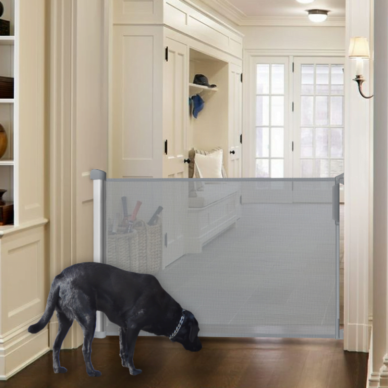 Callowesse Deluxe Aluminium Retractable Safety Gate Grey