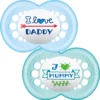 MAM Style 6+M Soother – Blue