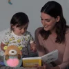 Skip Hop Hug Me Nightlight Projection Baby Soother - Bear 3