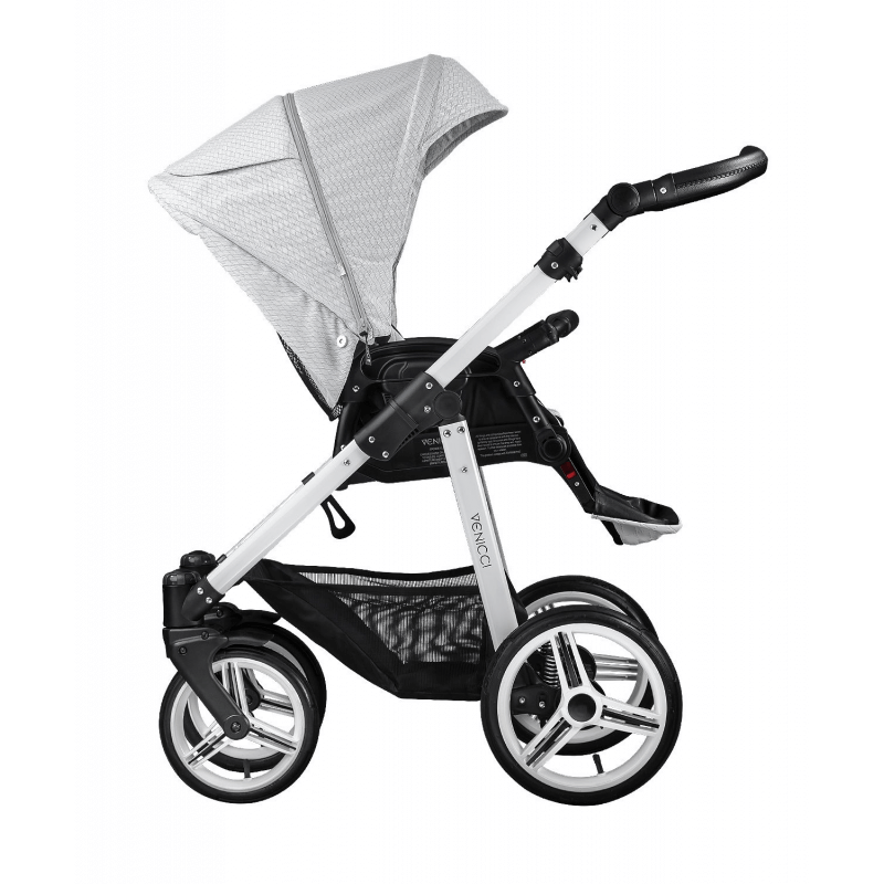 venicci travel system grey and white