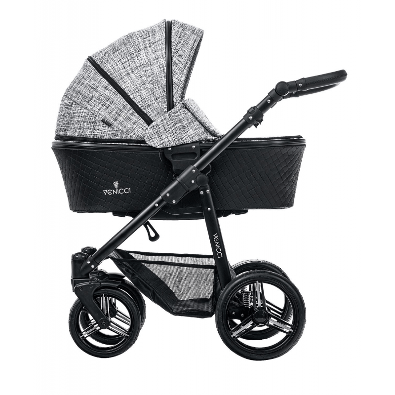 Venicci Shadow 2 in 1 Travel System - Fashion Black