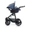 Venicci Soft Vento 3 in 1 Travel System - Denim Blue & Black 4