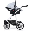 Venicci Soft Vento 3 in 1 Travel System - Light Grey & White 4