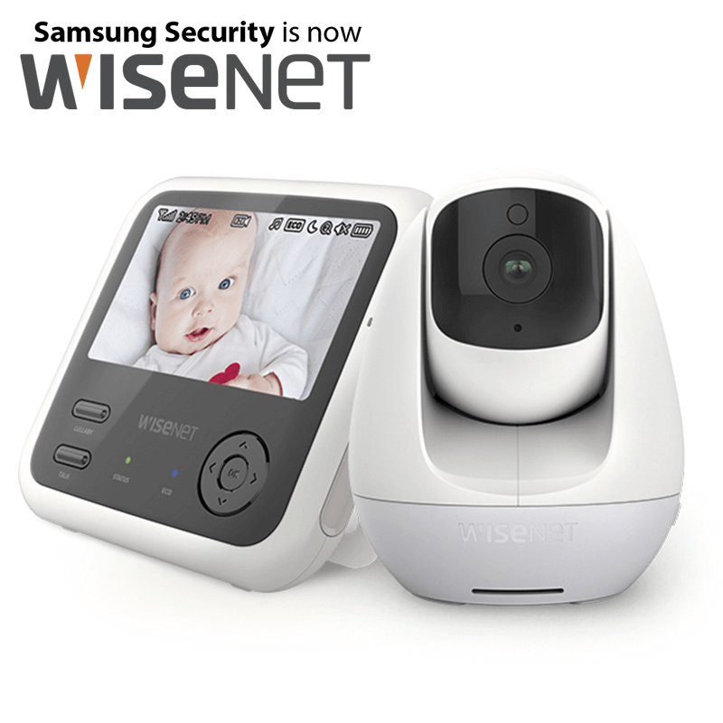 wisenet video baby monitor