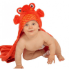 Zoocchini Baby Hooded Towels - Charlie the Crab 1