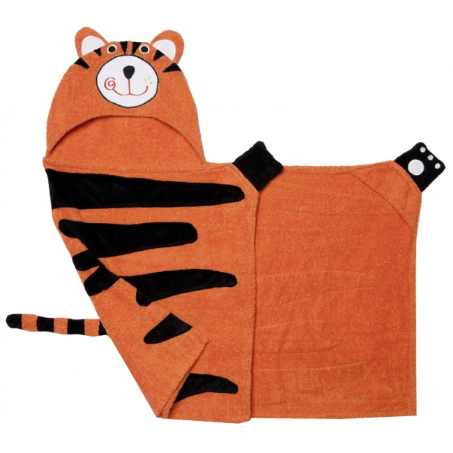 Tiger hooded hot sale towel