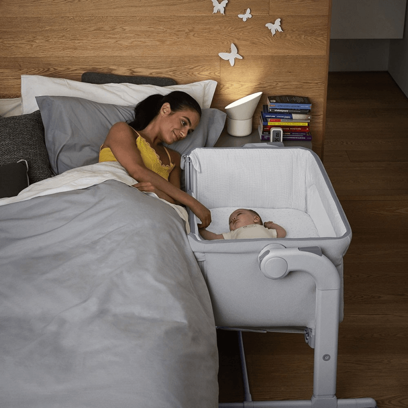 chicco side sleeping crib