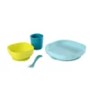 Beaba Silicone 4 Piece Meal Set - Blue 2
