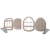 Dreambaby Retractable Gate Spacers - White 2